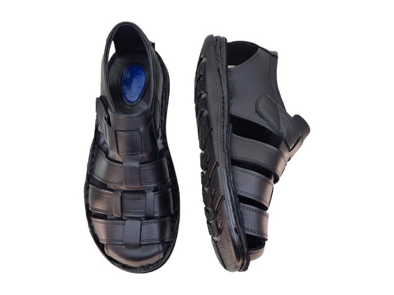 Muške sandale - SA1 crne - Slika 4